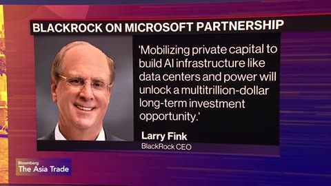 Microsoft, BlackRock Aim to Raise $30 Billion for AI Investments