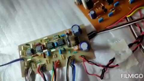 Amplifier board making and testing