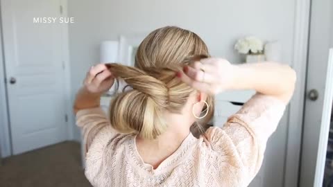 12⚡️EASY SCRUNCHIE HAIRSTYLES