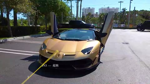 Lamborghini Aventador looks cool on the street #lookcartv #suppercar