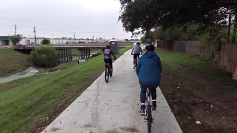 New Bike Trail In Houston.