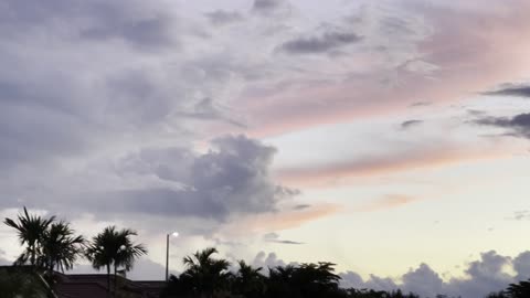 Stormy Sunset #4K #Sunset #StormClouds￼