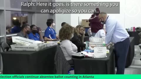 Fulton County Vote Fraud Conspiracy discussion from Livestream (Backup)