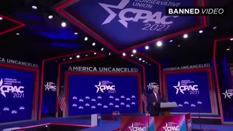 TRUMPS BANNED SPEACH CPAC 2021