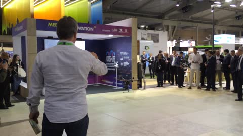 Drone at Smart City Expo World Congress Barcelona