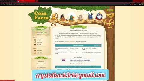 Not enough Crystal to order Payoff | HackMe v12 | coin farm | golden farm | coin birds golden birds