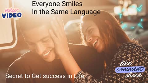 Everyone smile in the same language//Top Motivational story collection//