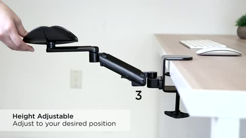 Adjustable Arm Rest for Desk | Ergonomic Computer Desk Arm.