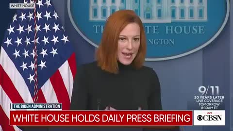 Psaki Left STUMBLING Over Biden's Vaccine Mandate Flip Flop