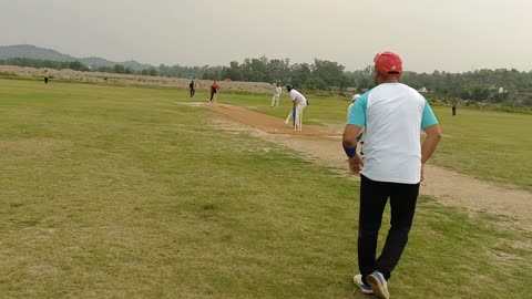 Local cricket match