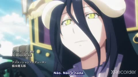 Ainz dá um Beijo de Despedida na Albedo #overlord