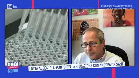 CRISANTI ALLA RAI: «STANNO MORENDO QUASI TUTTI VACCINATI!»