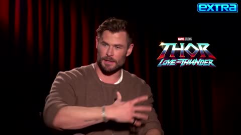 THOR: Chris Hemsworth on 'Love and Thunder' and His Kids’ Favorite Superhero