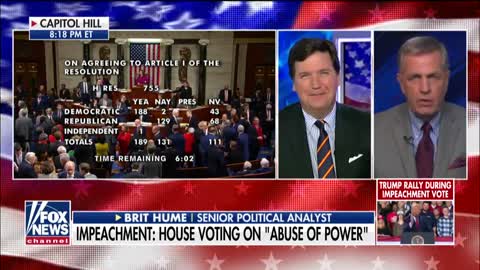 Brit Hume: Voters show little interest in sham impeachment