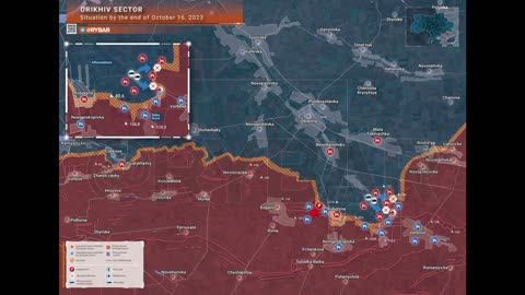 🇷🇺⚔️ Orekhov Section at the End of 16 October 2023