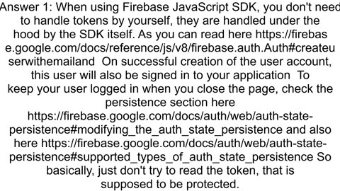 React TypeScriptFirebase Property 39_tokenResponse39 does not exist on type 39UserCredential39