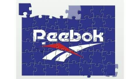 Puzzle. Reebok brand logo.