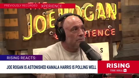 Joe Rogan KNOCKS Liberal Media For OBSESSING Over Kamala Harris