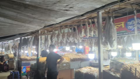 Dried fish is processed and Sell | Village dried fish processing