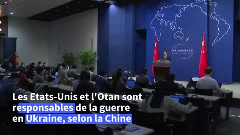 La Chine a désigné les États-Unis et l'Otan