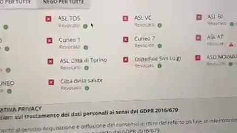 MOLTO IMPORTANTE: Processo online per impedire ad agenzia delle entrate accesso a dati sanitari