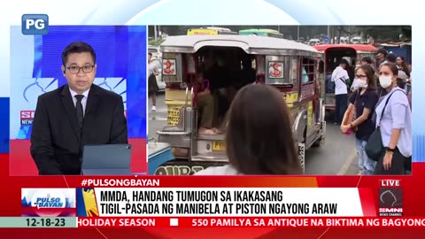 MMDA, handang tumugon sa tigil-pasada ng Manibela at PISTON ngayong araw