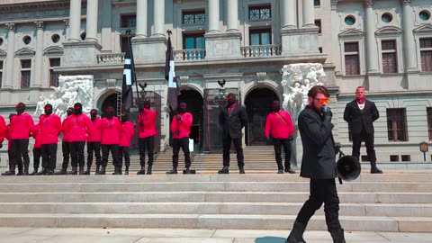 BLUTSTAMM MARCHES ON HARRISBURG PA 8/24/24 HD