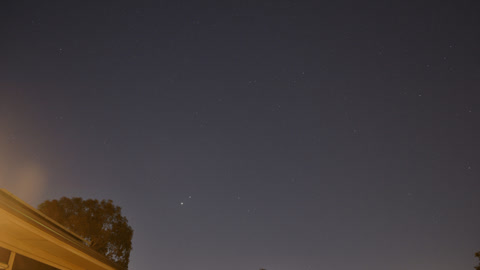 2020-12-08 Jupiter and Saturn conjunction 02 [4K]