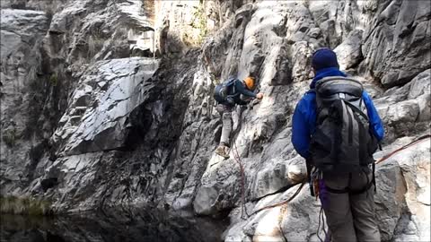 Seven Cataracts Canyoneering, Santa Catalina Mountains