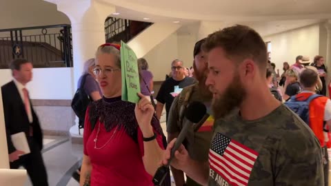 Transgender LGBT Kids Protesters Greeted By InfoWars Reporters Upon Arriving At Texas Capitol by Owen Shroyer