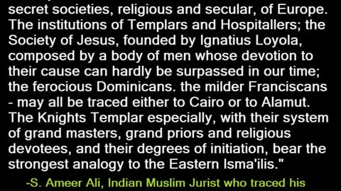 The Jesuit Order´s Knights Templar Origins