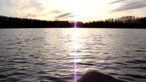 Sunset over White Deer Lake