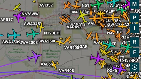 More Transpac Aviation gang stalking over Phoenix Arizon in a slideshow vid - Sept 11th 2024