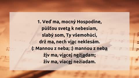 584. Veď ma, mocný Hospodine