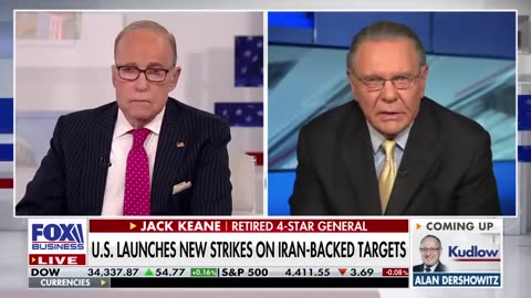 Iran does not want a war with the US directly: Gen. Jack Keane