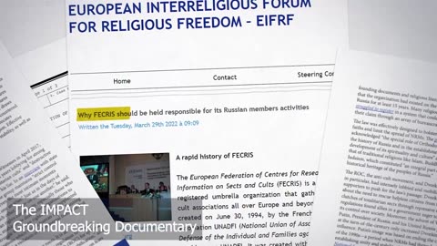 The IMPACT | The FECRIS and RACIRS networks are closely interconnected