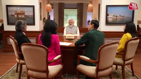 PM Modi meets Indian Chess Olympiad Champions at his residence