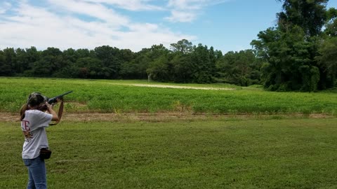 Rose_onbows shooting more skeet. 11 out of 12! From 3 stations!