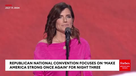 Nancy Mace Takes Shot At Speaker Emerita Nancy Pelosi During RNC Speech