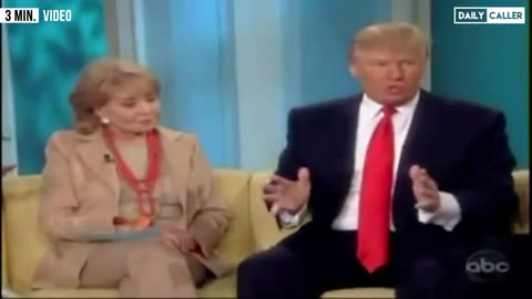 Donald Trump on The View