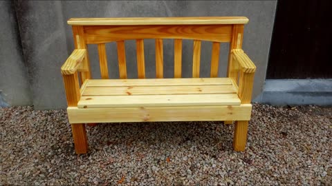 Things I've Made: Child's Bench 2