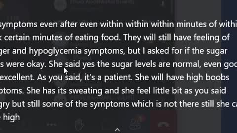 ST5.56 year old lady with episodic sweating and weight loss following abdominal surgery with BP 160