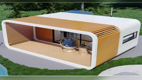 OneSpaceHub Modern Design Luxury Fashion Garden Pod Modular Apple Cabin Apple Home