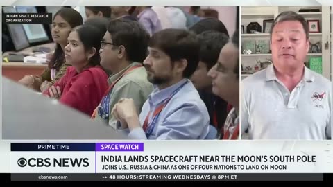 Former NASA astronaut breaks down India's moon landing