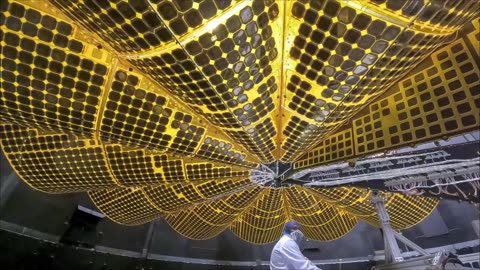 "NASA's Lucy Mission Extends Its Solar Arrays"