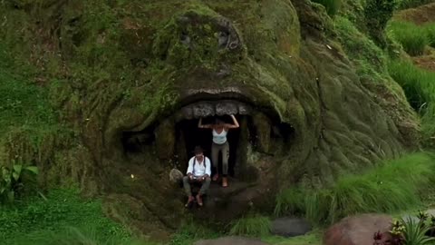 ALAS HARUM HOTEL AMONG THE TEGALLSLANG RICE TERRACES ON THE ISLAND OF BALI INDONESIA