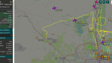 Aeroguard N4131T N53339 Gang Stalking the Mormon Mafia Invasion Zone in North Phoenix AZ