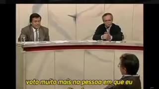 CHICO ANYSIO "JAMAIS VOTARIA NO LULA"