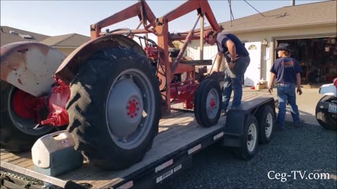 Graham Family Farm: Loading Old Farm Equipment to a New Home