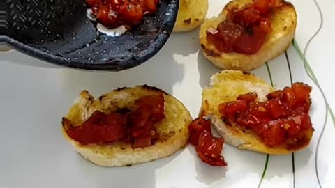 Bruschetta für 0,50€ selbst gemacht